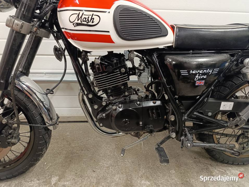 MASH Seventyfive 125ccm na kat B transport RATY Grójec sprzedam
