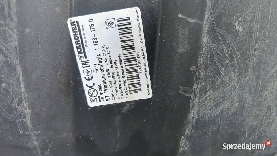 Myjka Karcher K 7 Premium ecologic Zwijacz