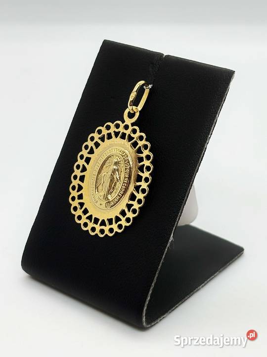 Nowa Złota zawieszka pr 585 149g Matka Boska