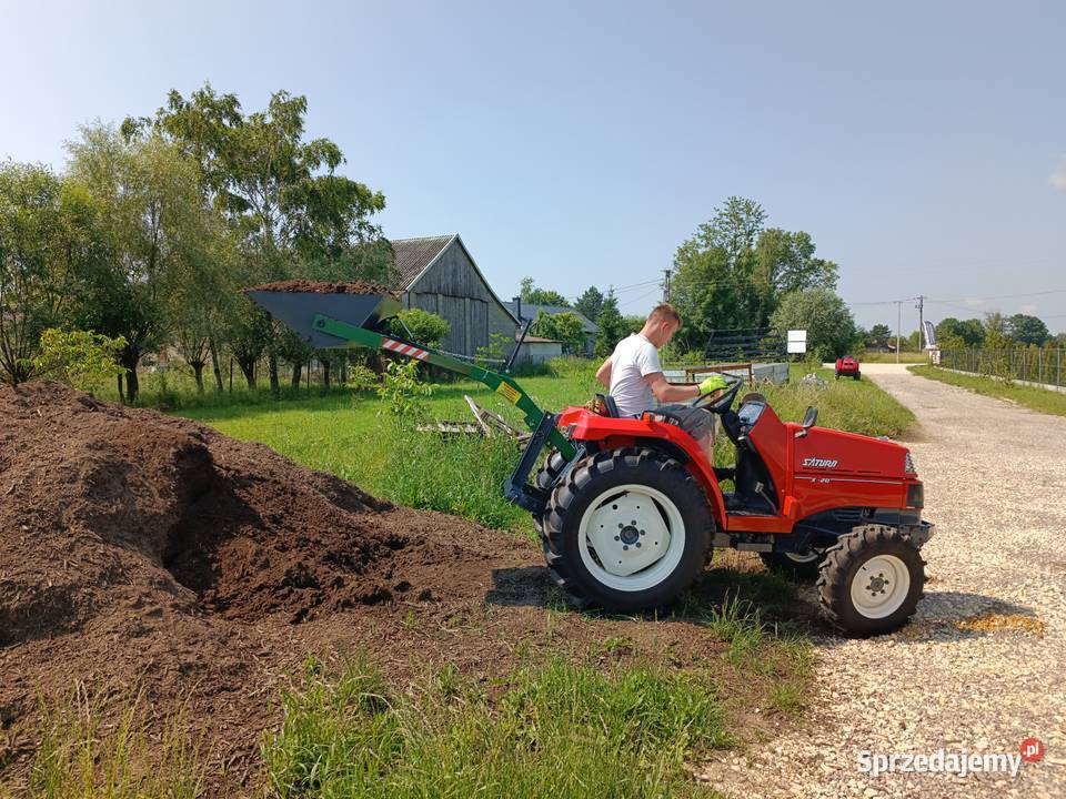 Ładowacz na tylni TUZ ciągników Kubota Iseki podkarpackie