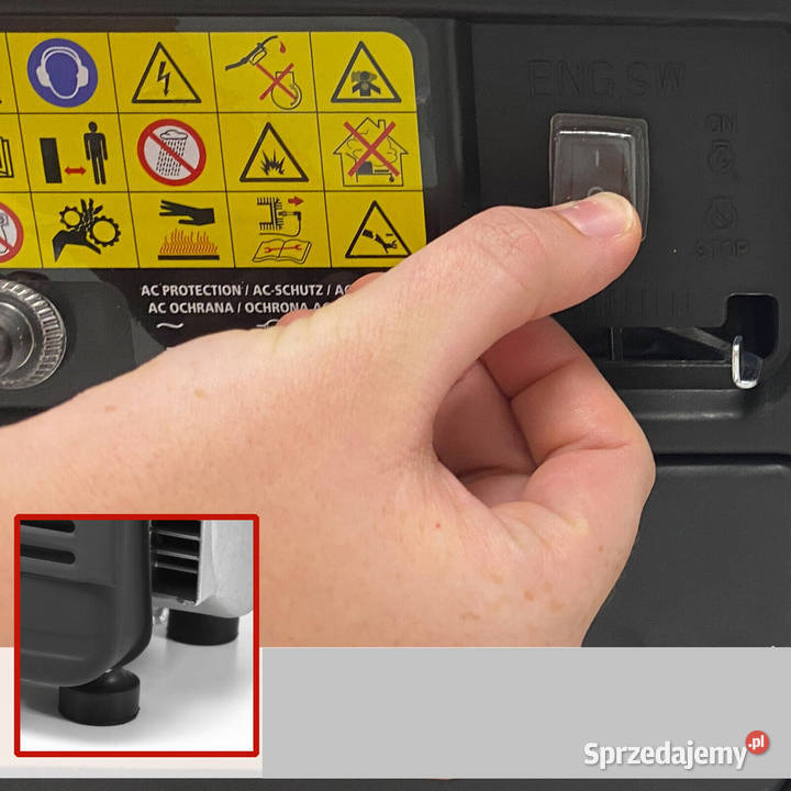 HECHT GG950 AGREGAT GENERATOR PRĄDOTWÓRCZY Opalenica