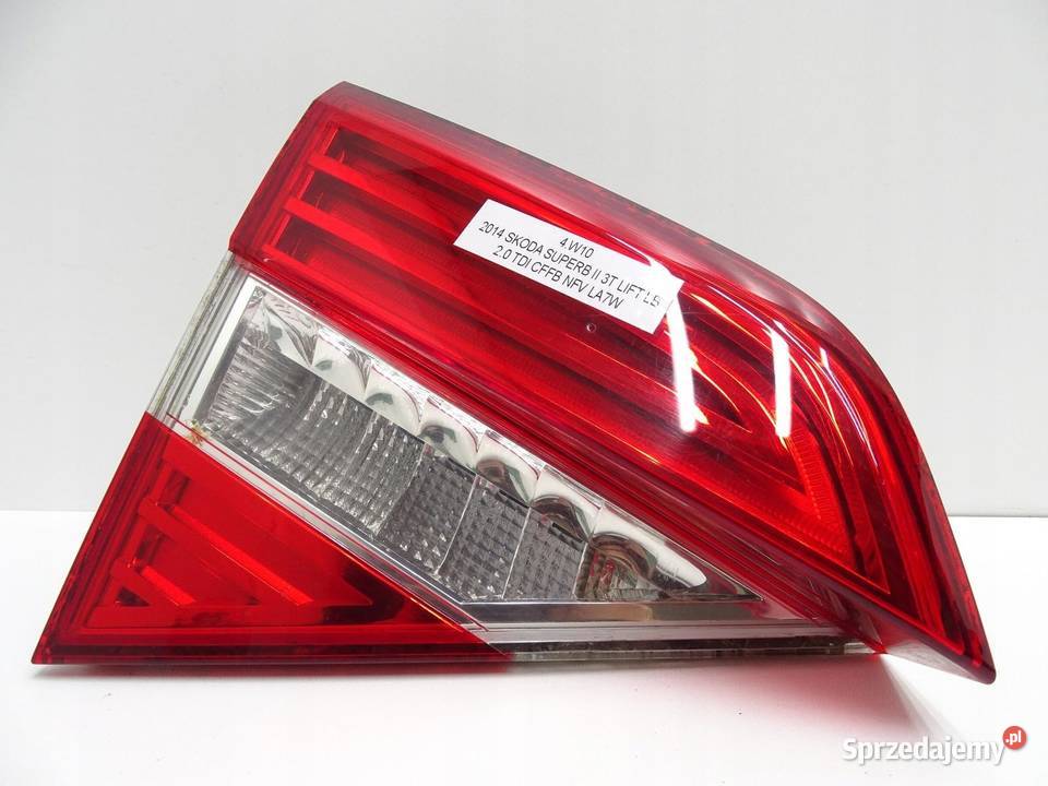 LAMPA LEWY TYŁ TYLNIA SKODA SUPERB II LIFT Lampy przednie małopolskie