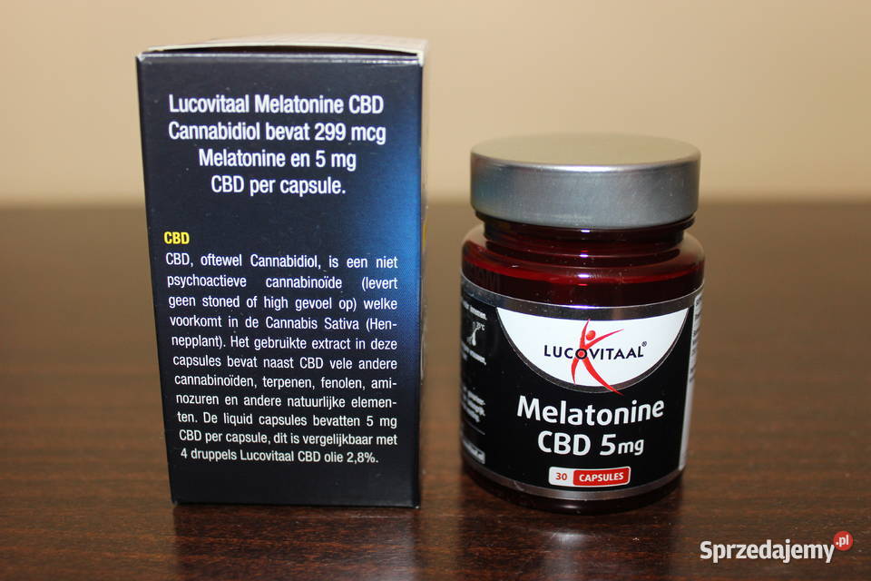 Lucovitaal Melatonine 299 mcg CBD 5 mg 30 Caps Łódź