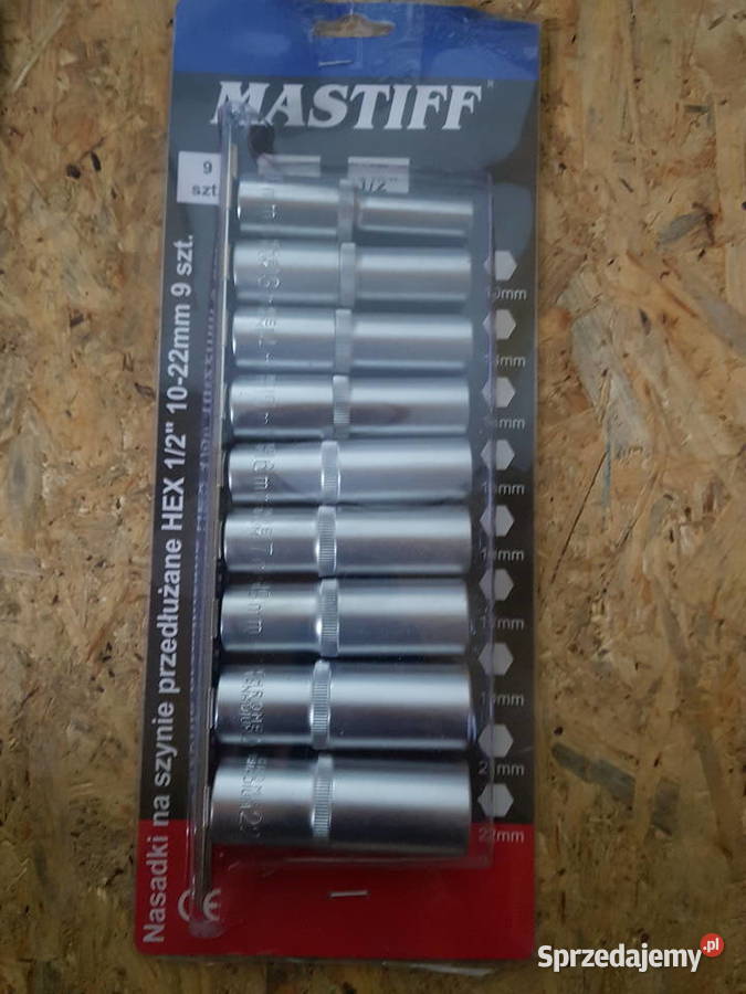 Nasadki długie 12 1022mm szyna 9e MASTIFF zestaw Głogowa