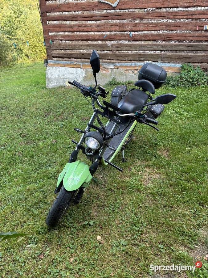 Elektryczny Skuter 2020 Green Wolke 61 Poraj