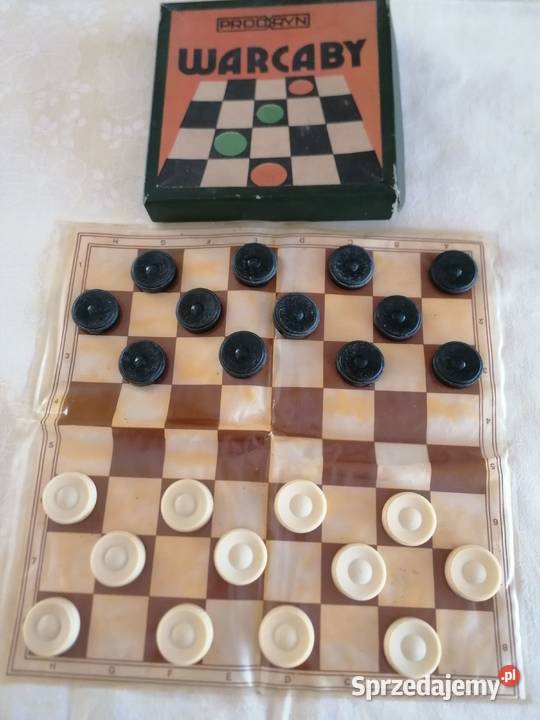 Gra planszowa warcaby firmy PRODRYN Łódź