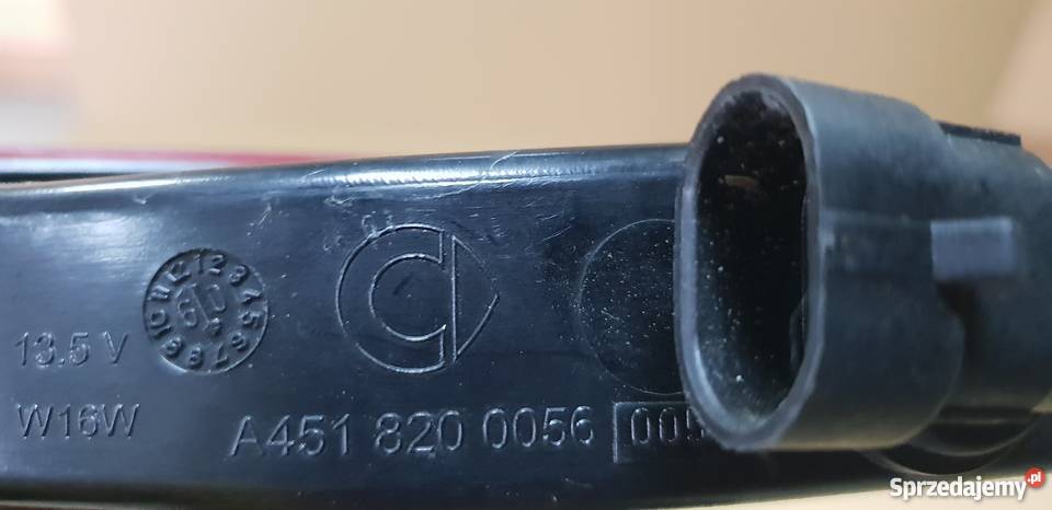 SMART FORTWO 451 COUPE 0815 ŚWIATŁO STOPU Pozostałe Bieleń