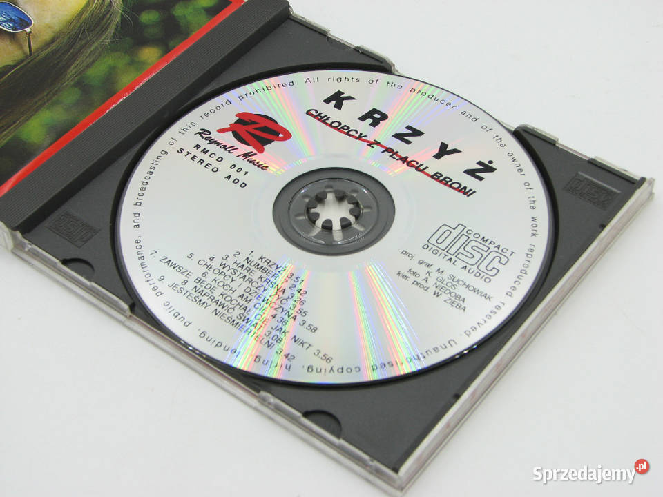 CD CHŁOPCY Z PLACU BRONI Krzyż REYNOLL MUSIC CD Cielądz