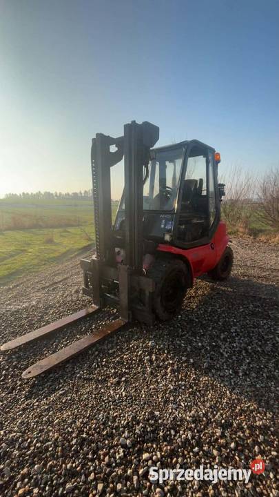 Wózek widłowy Linde H45D diesel 45t udźwigu
