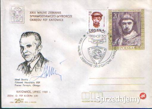 Kop okol Ck Walne Zebr Spr Wyb PZF Kce 1989 śląskie Gliwice