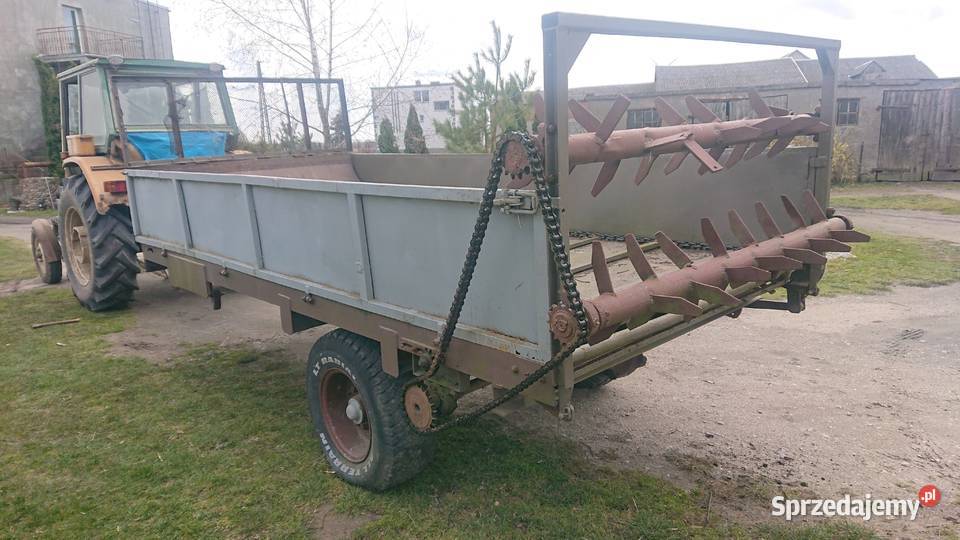 Sprzedam rozrzutnik obornika jednoosiowy Inowrocław