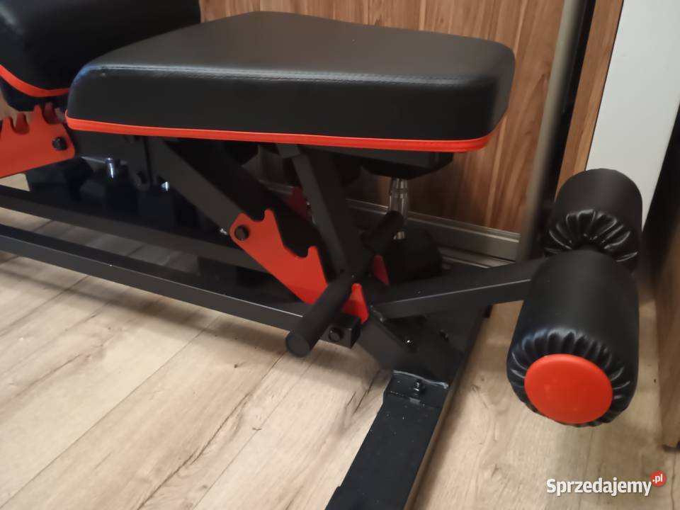 Ławka do ćwiczeń Hopsport zestaw hantli Hex Sprzęt do ćwiczeń sprzedam