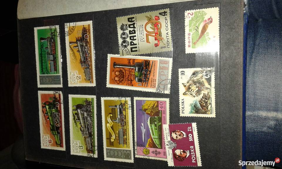 Duża kolekcja starych znaczków pocztowych Czchów