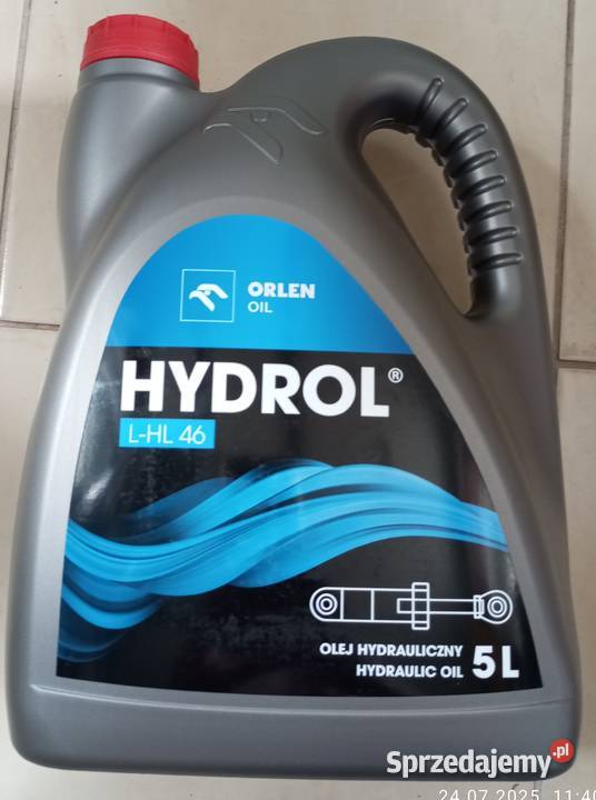 Olej hydrauliczny HL46 5l HYDROL mazowieckie Warszawa sprzedam