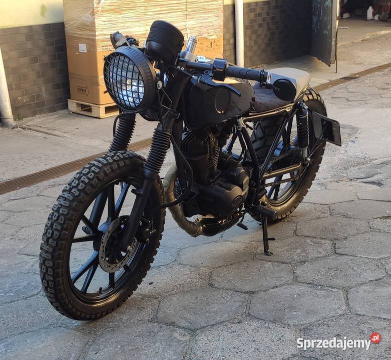 Cafe racer scrambler bobber Zipp zv 125 Szczecin sprzedam