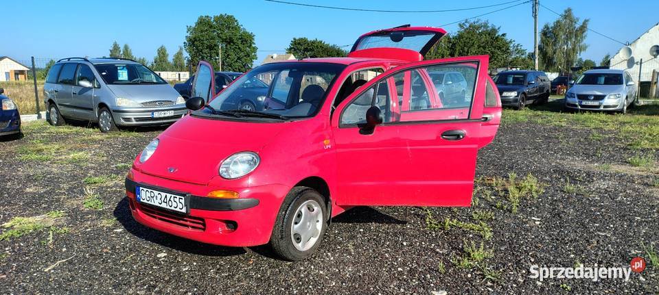 Daewoo Matiz 1 użytkownik Nowości Przebieg 79900 nieuszkodzony kujawsko-pomorskie Wałdowo Szlacheckie