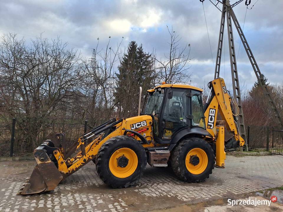 JCB 4CX najmocniejsza 110 klima webasto linia Chełm sprzedam