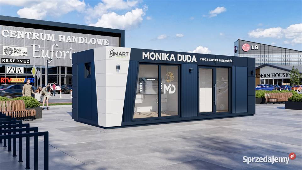 Kontener Biurowy Handlowy Usługowy Pawilon 21m2 Sprzedaż Gorzów Wielkopolski