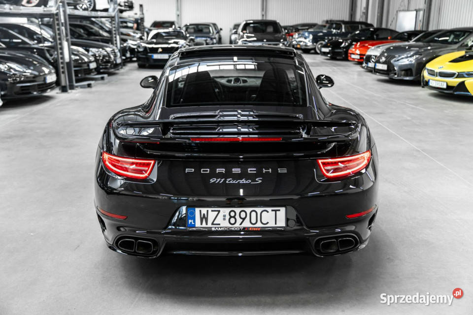 Porsche 911 Turbo S 560 Salon Polska Bezwypadek elektrochrom. lusterko wst. małopolskie Węgrzce sprzedam