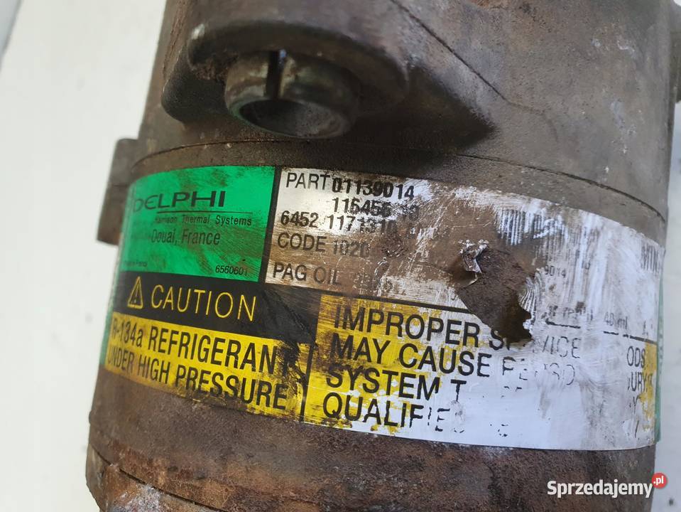 SPRĘŻARKA KLIMATYZACJI Mini One R50 R53 16 16V Chełm