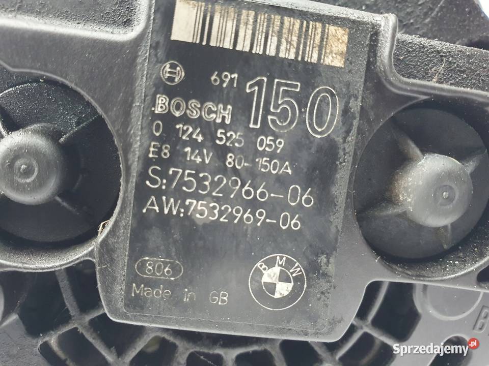 ALTERNATOR BMW E46 20 I 0124525059 753296606 Chełm