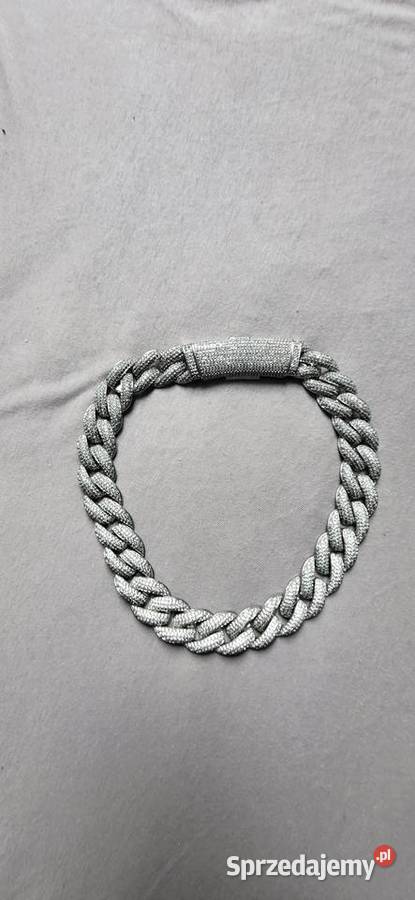 Gruba kieta łańcuch naszyjny Malbork