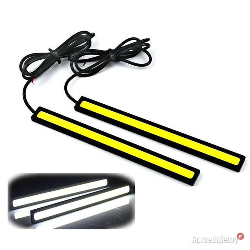 Światła Listwy 28 LED COB 12V x 2 łódzkie Sieradz sprzedam