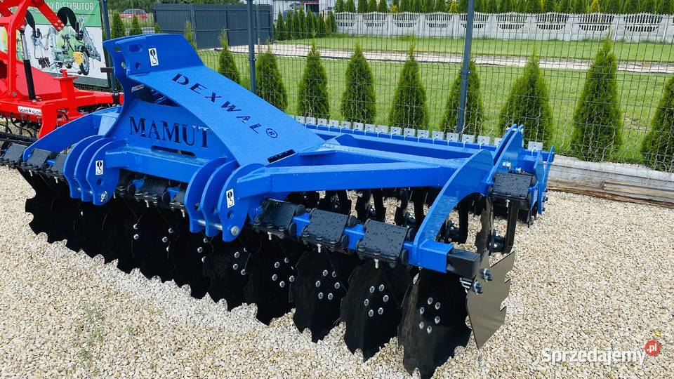 Brona Talerzowa Ciężka 30 m wał Packer DOSTAWA Agregaty łódzkie Brzeziny