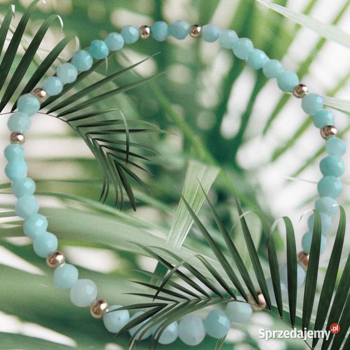 Bransoletka z Amazonitu łódzkie Zgierz