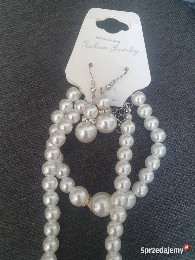 Komplet bizuterii Nowe Miasto Lubawskie sprzedam