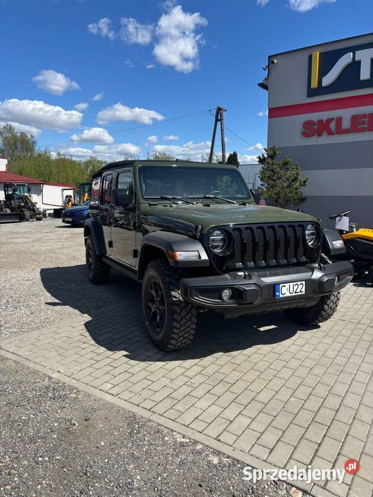 Jeep Wrangler IV 36 Willys V6 niski przebieg