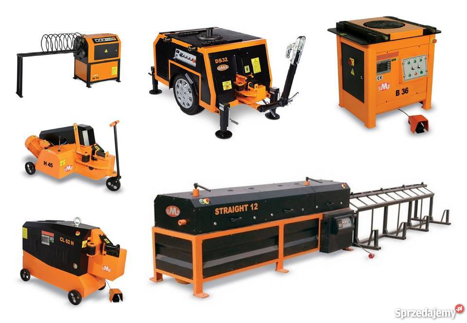 ZAGINARKA ELEKTRYCZNA DO PRĘTÓW ZBROJENIA DRUTU Warszawa