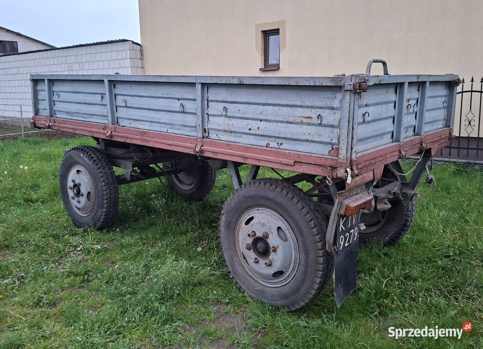 Przyczepa Autosan d44 sztywna nieuszkodzony świętokrzyskie Ożarów