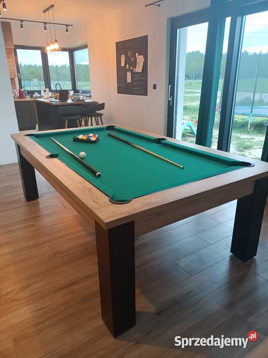 Stół bilardowy KLASYK Z BLATEM NAKRYWAJĄCYM 81cm Pajęczno