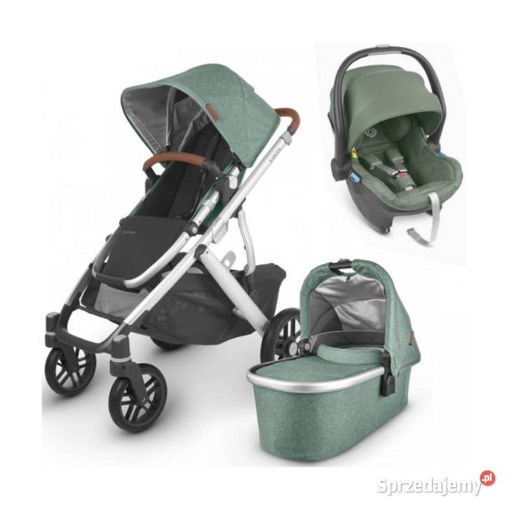 UPPAbaby Vista Spacerowicz Nowy Kompletny Pakiet Podbiele