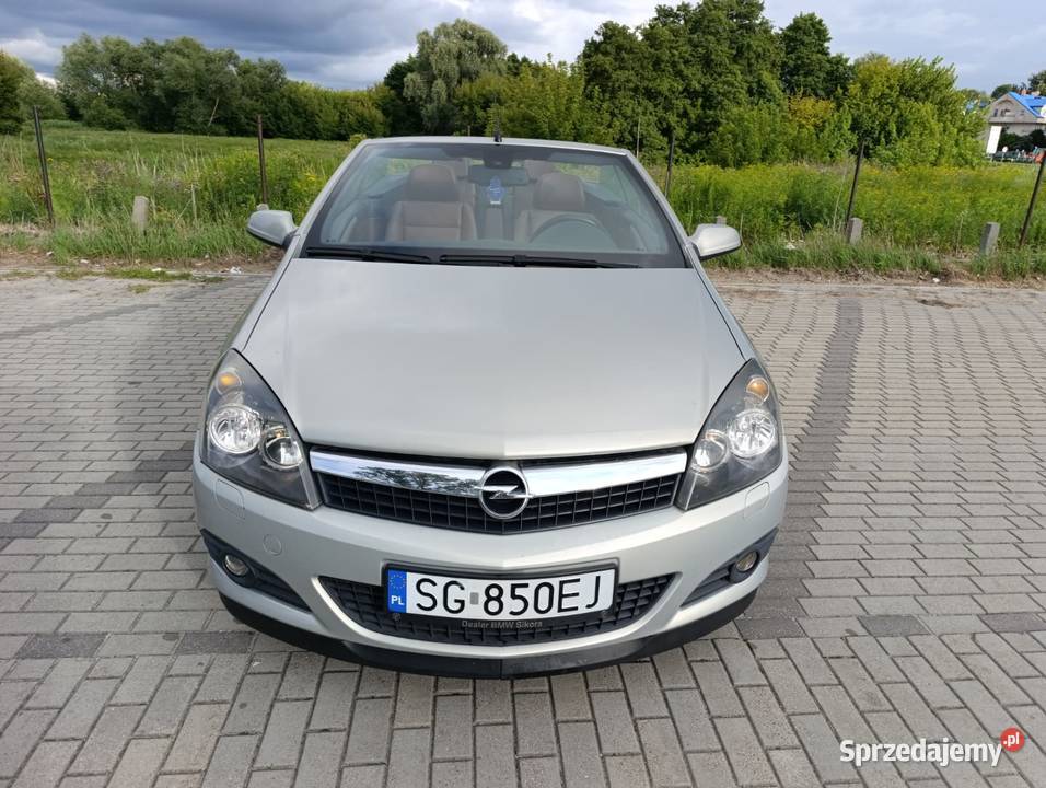 Opel Astra cabrio 20t 200 skóry RATY benzyna mazowieckie Grójec