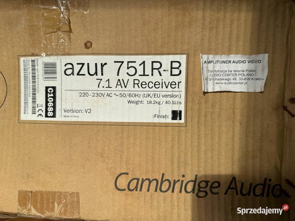Amplituner Cambridge Audio Azur 751R v2 Bychawa sprzedam