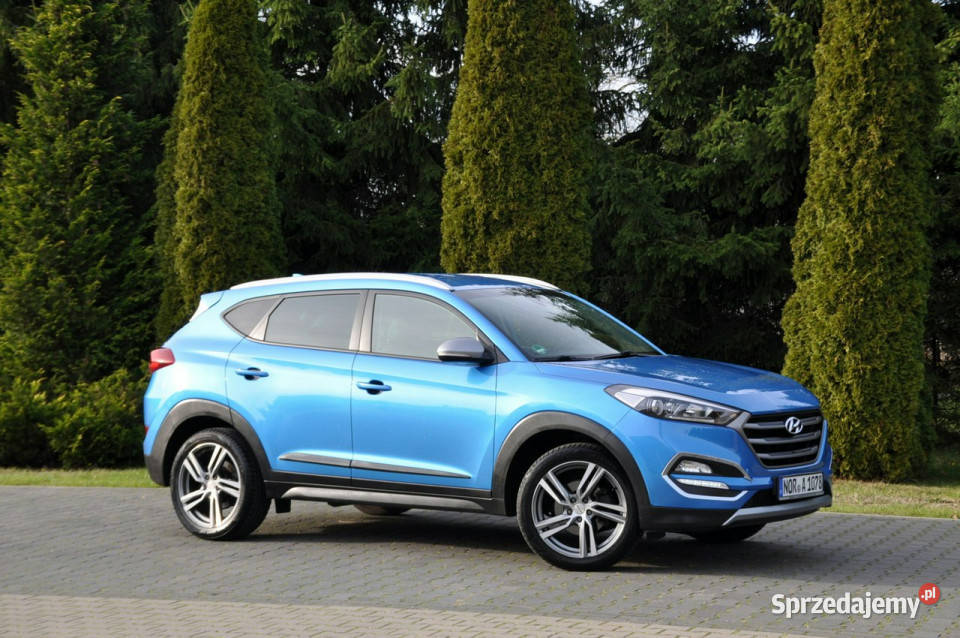 Hyundai Tucson 16T17799LedNaviKameraRelingWelurI tempomat Tucson Ostrów Mazowiecka sprzedam