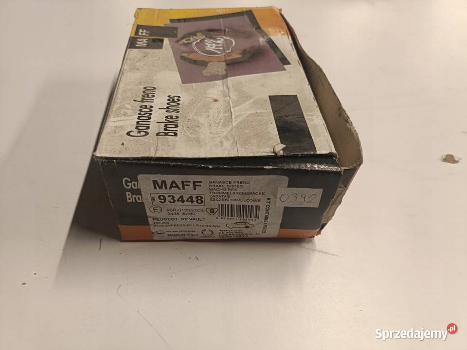 Peugeot 205 309 Renault Clio I R19 TYLNE SZCZĘKI Chełm sprzedam