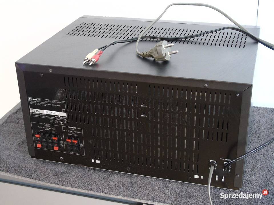 Wzmacniacz Sharp SX8800H mocny 1155 wat WYSYŁKA Wzmacniacze i pokrewne Jasło