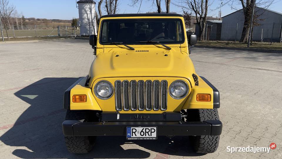 Jeep Wrangler TJ Sport 2001 40 177 nieuszkodzony Rymanów