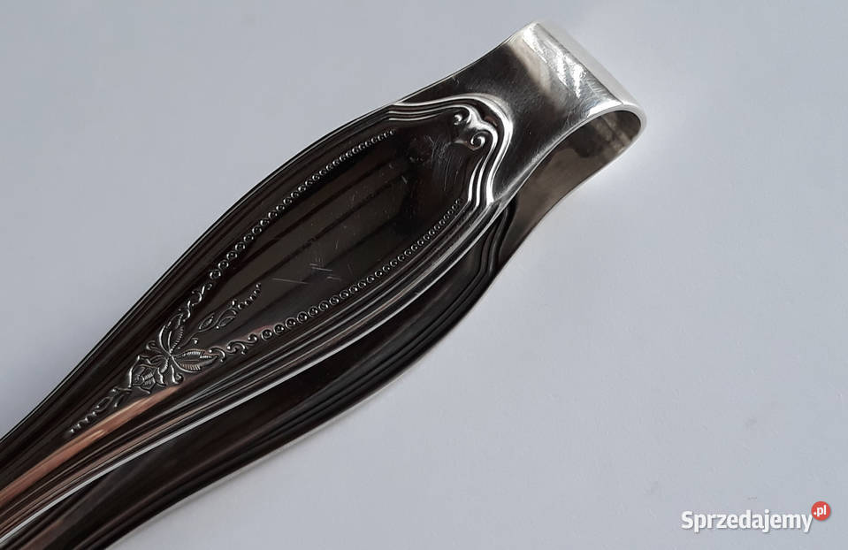 Posrebrzane szczypce do cukru WMF Dąbrowa Górnicza