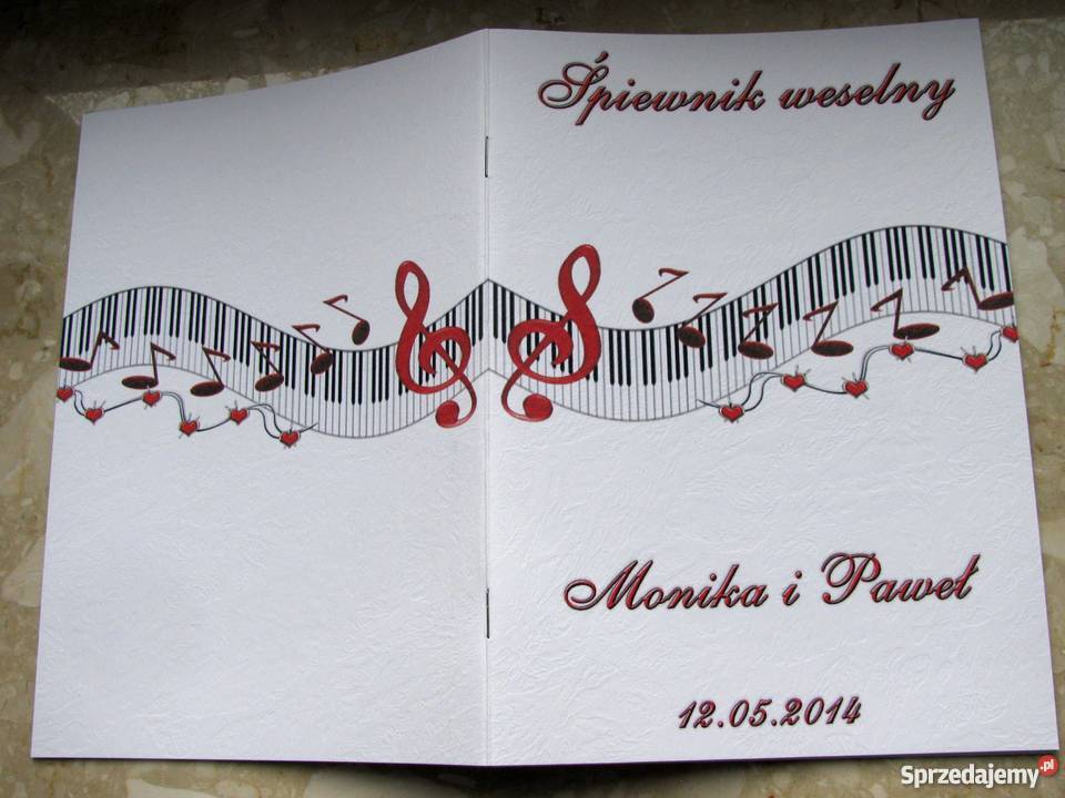 Śpiewnik weselny śpiewniki weselny ślub wesele podkarpackie Rzeszów