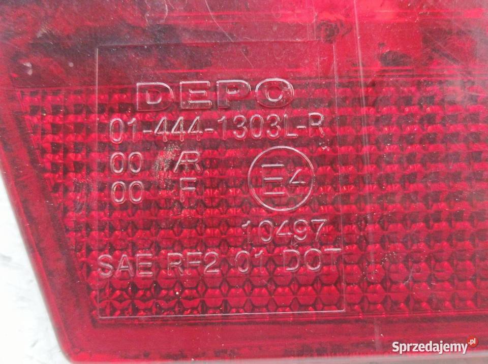 LAMPA TYŁ W KLAPĘ LEWA SEDAN LIFT Bmw Seria 3 IV