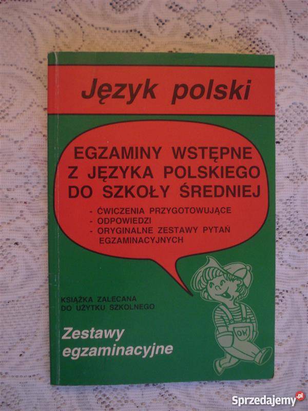 Język polski egzaminy wstępne Daria Kaszycka IMG zachodniopomorskie Goleniów