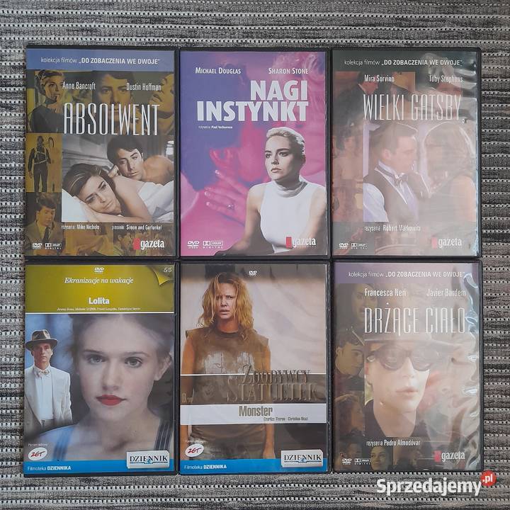 Filmoteka Płyty DVD Znane tytuły Filmy Kultura i Rozrywka Jarosław