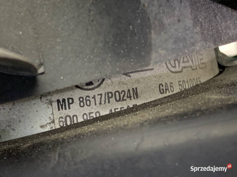 WENTYLATOR CHŁODNICY SKODA ROOMSTER 19 105 0615 osobowe Motoryzacja