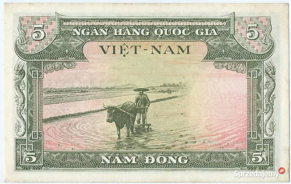 Wietnam Południowy 1955 AUNC WYSYŁKA pomorskie Człuchów