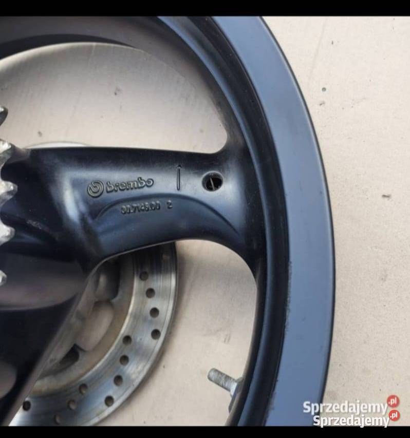 Ducati multistrada monster 620 dark felga tył wielkopolskie Nowy Tomyśl