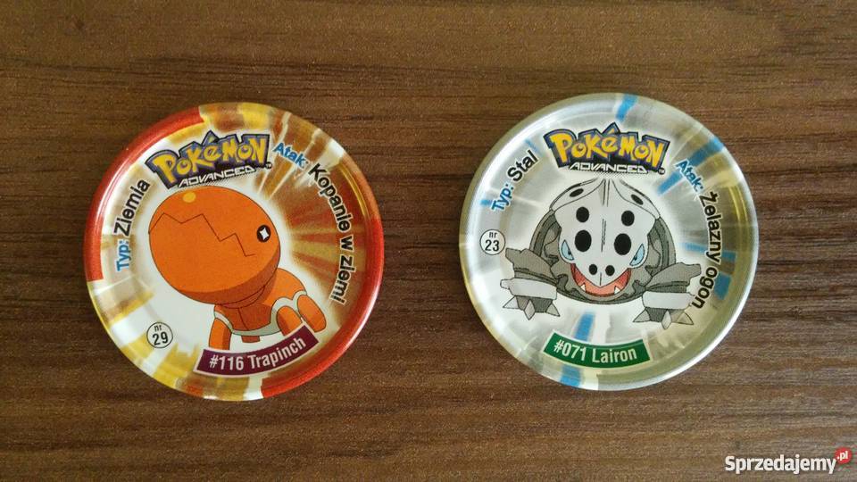 Sprzedam 2 Metal Tazo Pokemon Zaproponuj Cenę śląskie Sosnowiec